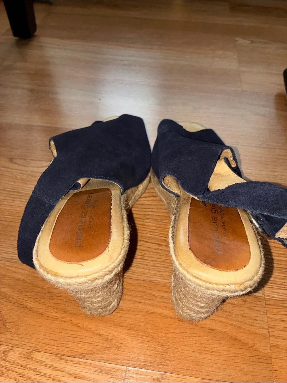 STELLA PEEP TOE ESPADRILLE WITH BUCKLE